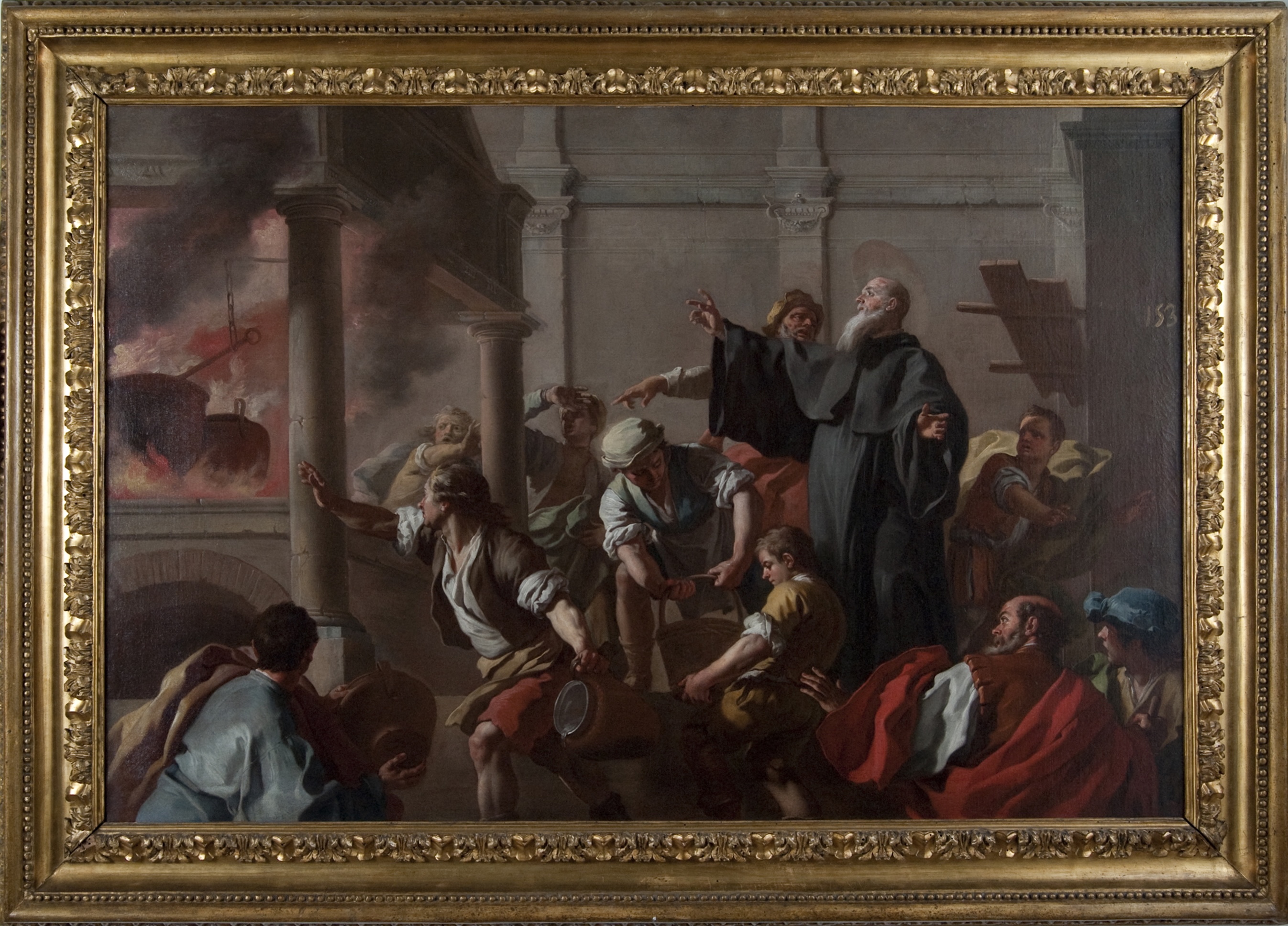 San Benedetto doma l'incendio