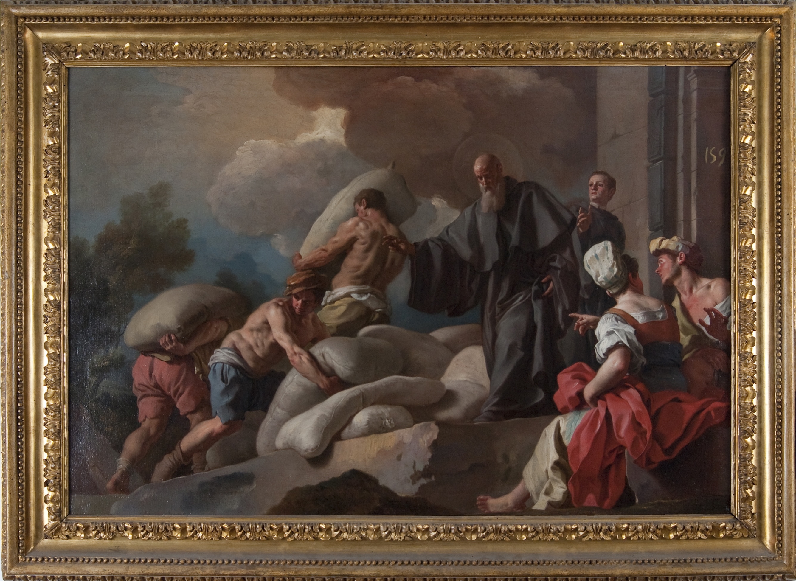 San Benedetto provvede di grano