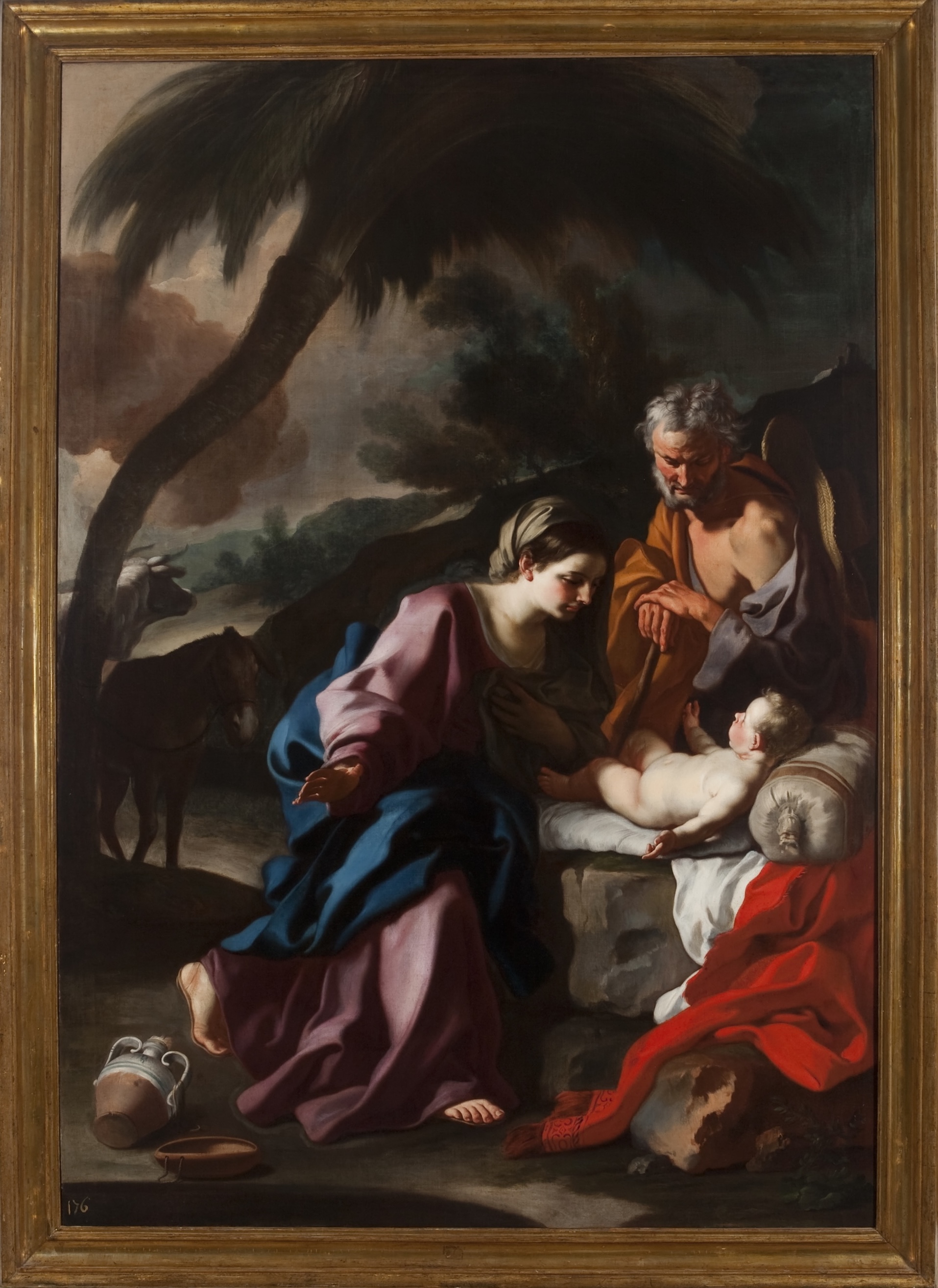 Riposo nella fuga in Egitto